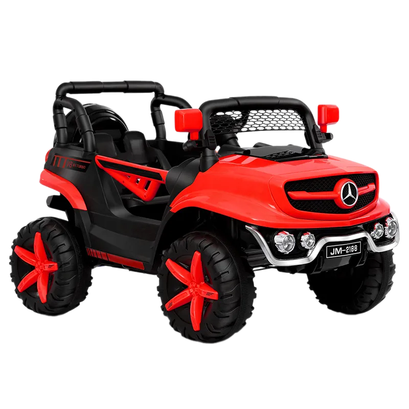 سيارة اطفال جيب 1601 احمر
